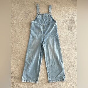 ZARA - Light Wash Overalls